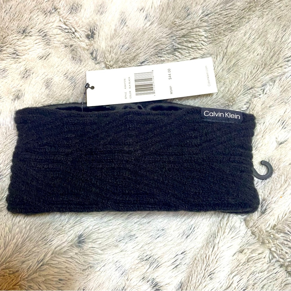 Calvin Klein Headband Warmer Black